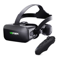 VRPARK J20 3D VR Virtual Reality Glasses for 4.7- 6.7 Smart Phone iPhone Android Games Stereo with H