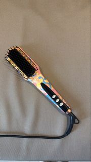 Amika Flash Fix Straightening Brush - Psychedelic Print