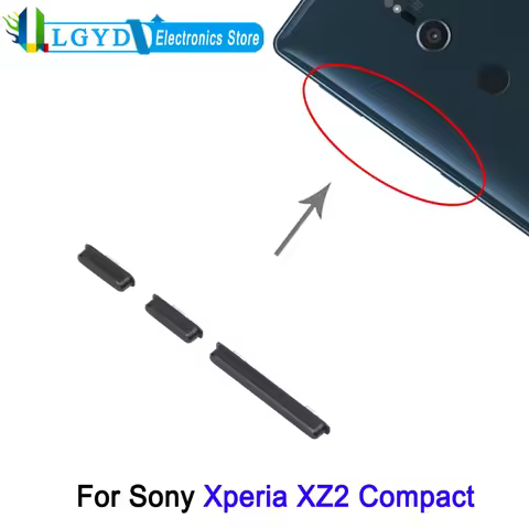 Power and Volume Control Button For Sony Xperia XZ2 Compact Phone Repair Replacement Part
