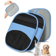 2 Pack Pet Hair Removal Glove - Electrostatic Magic Brush Gloves Pet Hair for Dogs and Cats, The Mag