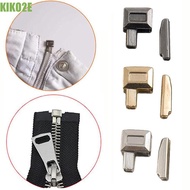 KIKO2E Zipper Stopper Open End Golden Metal Size 5 Silvery Sewing Zipper