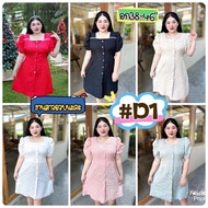 KA งานเดรสแฟชั่นสาวอวบ สีแดง มี11แบบ น่ารักสุดๆงานทรงสวย ไซส์ใหญ่ งานOVERSIZE อก 38-46” เอว44”