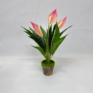 Artificial Plant Peace Lily in a pot, home decor, garden, events Aplant939c