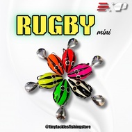EXP RUGBY MINI FROG Soft Rubber Frog Expert For Snakehead Hunter Haruan/Toman Bunga/Bujuk