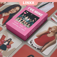 LINXX ชุดโปสการ์ดรูปภาพ IVE IWE MINE อัลบั้มการ์ด Lomo Kpop 55ชิ้น