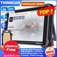 Versi Global Thinkcar Thinkscan 689bt Obd2 Alat Diagnostik Doip Canfd Pengekodan Ecu Dwiarah 34 Mene
