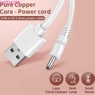 USTHOW Usb To Dc 3.5mm Cable Mini Speaker Usb Usb To Dc 3.5MM 3.5*1.35mm 5V USB Barrel Power Cable D