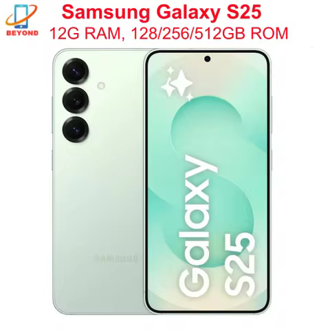 Samsung Galaxy S25 5G S931U S931U1 6.2" AMOLED ROM 128/256/512GB RAM 12GB Snapdragon NFC Original An