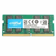 Crucial DDR4 RAM 32GB 3200MHz 2666MHz 2400Mhz Memory for Laptop SO-DIMM RAM