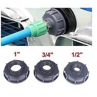 TJANMON Faucet cover,/ connection,/ connector, ibc tank adapter, 1000 liter tank
