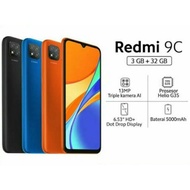 REDMI 9C RAM 3/32 GB SECOND FULL SET - GARANSI 1 TAHUN