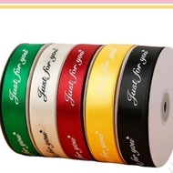 2.5cm Satin Ribbon Flower Bouquet / Ribbon Bouquet Ribbon / Decorative Ribbon Satin Ribbon