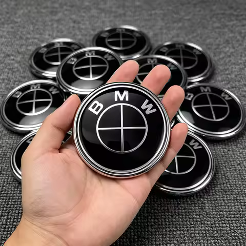 82/74mm Car Front Grille Rear Trunk Emblem Steering Wheel Sticker for BMW G20 G31 G48 E39 E90 F10 F1