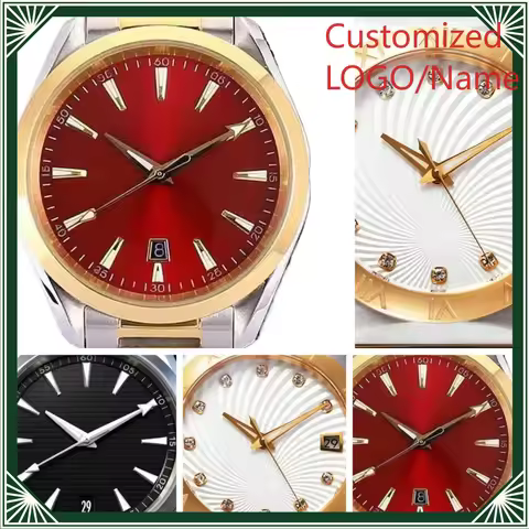 A1212 Store 904L Stainless Steel Bracelet 40 mm Men's Self-Winding Watch Sapphire Customized Watches