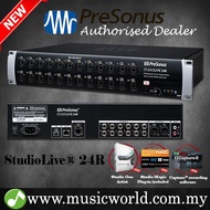 PreSonus StudioLive 24R Series III 24-channel Stage Box and Rack Digital Mixer 40x40 USB 50x50 AVB A