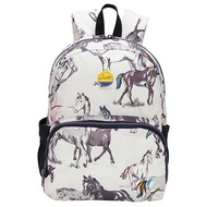 Dutti Size A4 Children's Backpack, Cute Horse Pattern
