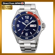 ORIENT Mako Automatic Diver Watch Navy Dial 200m Stainless Steel F6922 Day Date Men SAA02009D3
