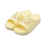 FILA Colorful LOGO Thick-Soled Slippers Yellow 4-S334Y-999 Women's Shoes