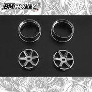 BM RACING AWD 22MM NARROW CHROME TE37 SET (2) BM-AWD-TE37-22N-C ILM...