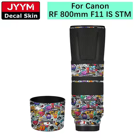 Lens Sticker For Canon RF 800mm F11 IS STM Decal Skin Vinyl Wrap Film Anti-Scratch Protector Coat F/