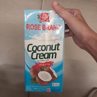 Rose Brand Coconut Cream 1 Liter Ready to Use Coconut Milk 1000ml
