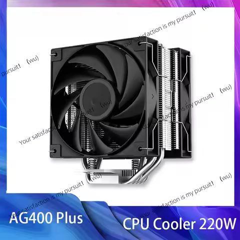AG400 Plus 4 Heat Pipe Dual Fan 220W CPU Cooler 120mm Fan Air Cooler for LGA1700 1200 115X AM4 CPU A