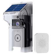 【Qiug Mall】-WIFIvisual Doorbell Camera Wireless Solar Charging Waterproof Night Vision Smart Home HD