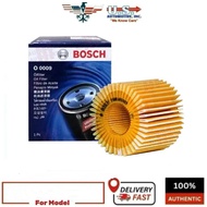 0986AF0009 Bosch oil filter for Toyota Alphard, Vellfire, Camry, Harrier, Estima, Lexus NX, RX, ES 0
