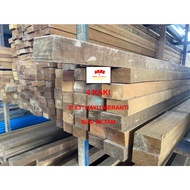 4 KAKI 2" X 3" SOLID KAYU MERANTI WOOD KAYU PERABOT/ SIAP KETAM/ GRADE A