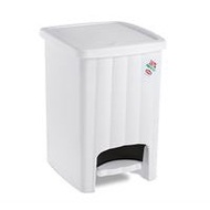 Stefanplast Margherita Pedal Dustbin White 20L