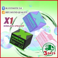 GEESO X1 Speaker Portable Bluetooth 5.0 Stereo Surround Mini Desktop Speaker Outdoor Subwoofer Louds