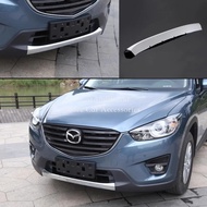 For Mazda CX-5 2013-2016 Front Bumper Grille Protector Head Grill Sill Strip Cover Trim Chrome CX5 C