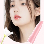 Peach Tinted Lipstick Moisturizing Fruit Pink Color Makeup Change Soft Lip Q1r3