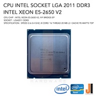 CPU Intel Xeon E5-2650 V2 8 Core/ 16 Thread 2.6-3.4 Ghz 20 MB L3 Cache 95 Watts TDP No Fan Socket LGA 2011 DDR3 (สินค้ามือสองสภาพดีมีการรับประกัน)