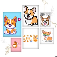 Ironed Image, Heat Pressed Image of Corgi Dog 8