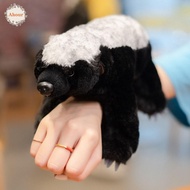 AHOUR Badger Mongoose Plush, Wild Animal Room Decor Badger Honey Toy, Adorable Stuffed Doll Lifelike