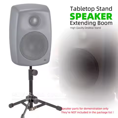 Desktop Tripod Speaker Stand For Genelec 8020C 8020D 8030 8030A 8030B Boom Table Desk Monitor Loudsp