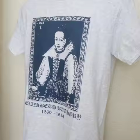 Elizabeth Bathory T Shirt Countess Dracula Vampire Gothic Seral Killer New G213