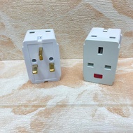 Multi Sambungan elektrik Palam Three Slot / Electric Plug Extension Three Slot【 3 Slot = 3PIN / 2 Sl