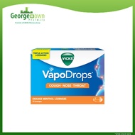 VICKS VAPODROPS ORANGE MENTHOL 12S