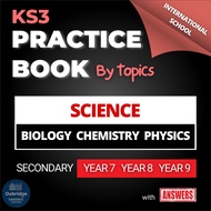 S9 Lower Secondary Science Practice Book + Answer Year 7 Year 8 Year 9 Cambridge Lower Secondary Che