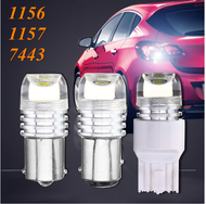 1156 1157 7443 LED Car Motorcycle Brake Light Bulb Tail Strobe Flash Flashing / Lampu Brek Kelip