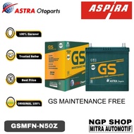 Aki Mobil Gs MF N50Z - Aki kering GS MF Original Gs Astra