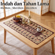 Sultan Motif Living Room Tablecloth PVC Oilproof Table Cover Waterproof Table Mat 45x90cm 50x100cm 6