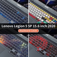 Keyboard Cover for Lenovo Legion 5 5P 15.6 inch 2020 Legion 5 pro 2021 3D Print Protective Waterproof Soft Silicon Skin