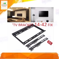 ขาแขวนทีวี ขนาดจอ 14-42 นิ้ว ชุดขาแขวนทีวี ขาแขวนTV TV Bracket แบบติดผนังฟิกซ์ (Black) ขาแขวนทีวีติดผนัง ขายึดทีวี