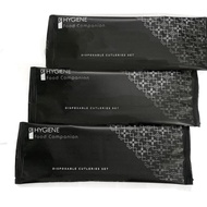 50 pcs Sendok Plastik Set Hygiene/ sendok garpu catering