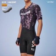 evr | เสื้อชุดว่ายน้ำ EVR Ascent สำหรับผู้ชาย ฤดูร้อน ระบายอากาศได้ดี แห้งเร็ว ทรงเข้ารูป แขนยาว วัส