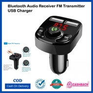 Bluetooth Audio Receiver FM Transmitter USB Charger Bluetooth Audio Re