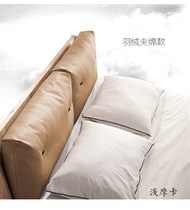 Lkp poly urethane feather padded headboard sofa backrest tatami headboard soft bag pillow Japanese style